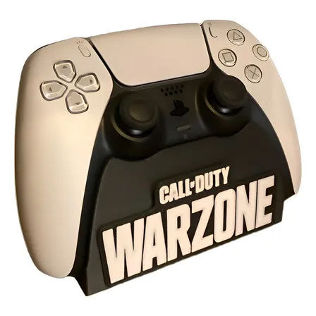 Suporte Para Controle Ps5-ps4 - Call Of Duty Warzone Preto