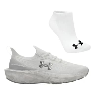 Kit Meia Tênis Masculino Under Armour Charged Quicker 2