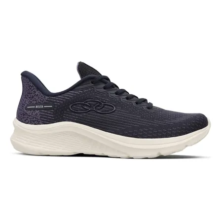 Tênis Masculino E Feminino Delta 122 Olympikus Marinho/purple Liso 36 Br