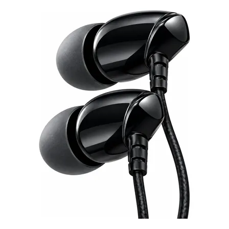Fone De Ouvido Preto Com Fio Som Nitido Headphone Ergonômico Preto