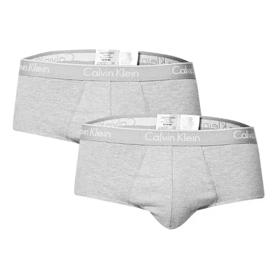 Kit 2 Cuecas Masculinas Slip Algodão Calvin Klein