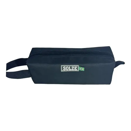 Estojo Porta Ferramentas Solze SE004 5kg Preto Poliéster Impermeável