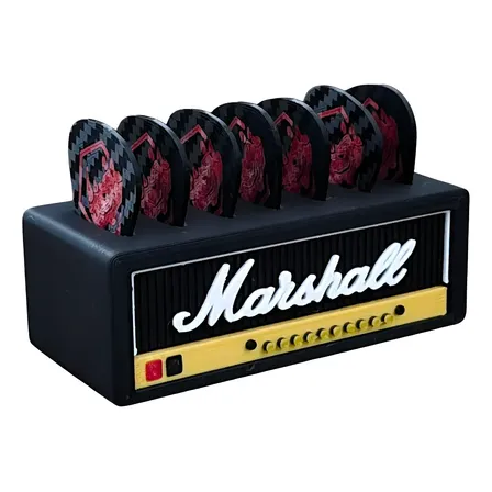 Porta Palhetas Mini Amplificador Jcm 900 Suporte Guitarra Jcm 900 P - 7.5cm