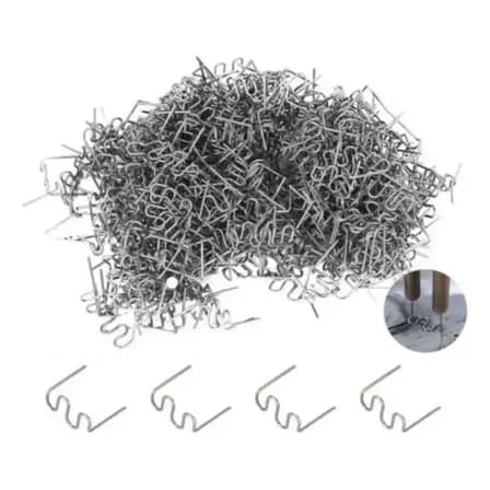 Grampos Pra Soldar Para-choque 500 Peça 0.8m Solda Plástico
