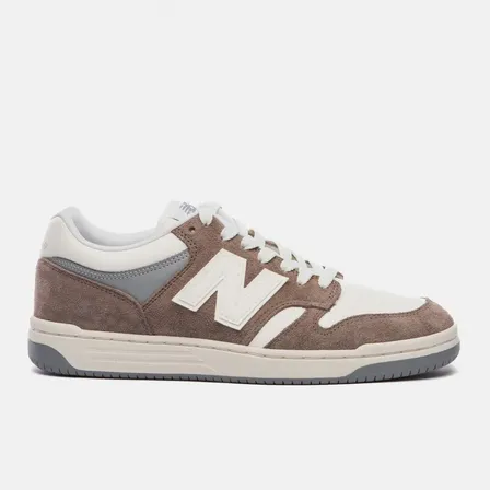 Tênis Casual Masculino E Feminino 480 Low New Balance Marrom Liso 41 Br