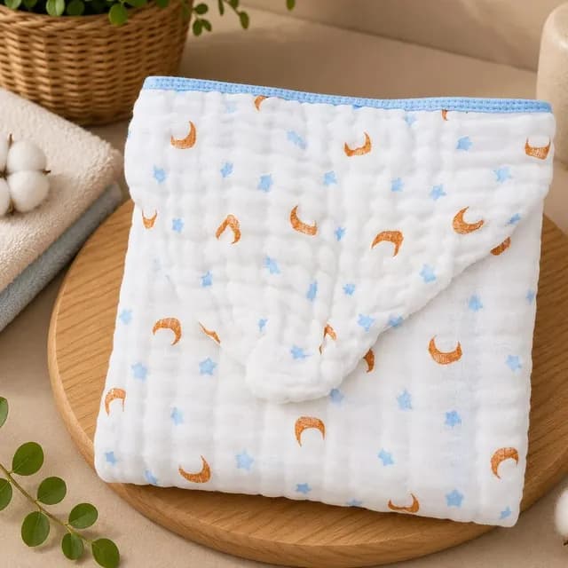 Toalha Banho Infantil Grande Fralda Soft Capuz 100% Algodão