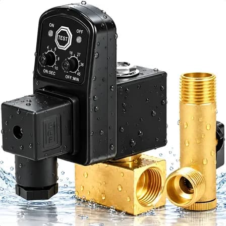Purgador Eletrônico 1/2 Bsp Dreno Automático Compressor 220v