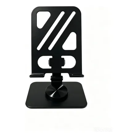 360°suporte Metal De Mesa Para iPad Smartphone Rotativo Black