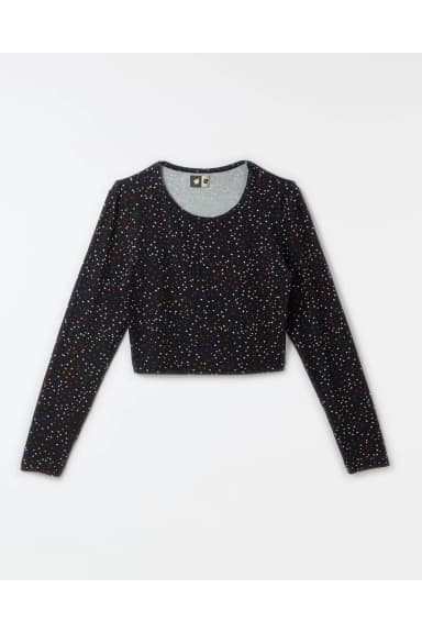 Blusa Malha Brilhante Ml