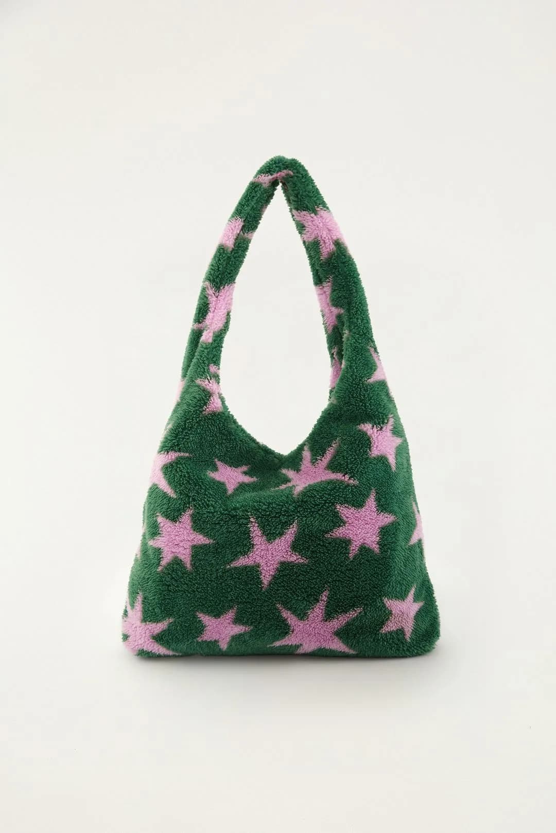 Bolsa Atoalhada Fleece Estrela Verde