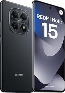 Smartphone Xiaomi Redmi Note 15 Preto 8GB RAM 256GB ROM (2510DRA23L) | SEM NFC
