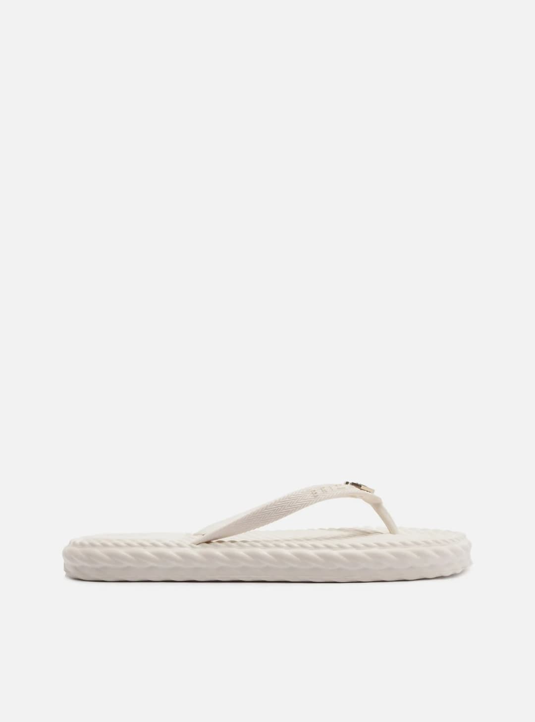 Chinelo de Dedo Branco Marrocos Flip Flop Arezzo