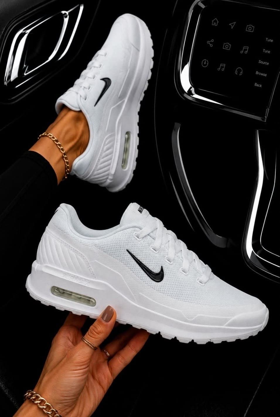 Tênis Nike Air Max Bia Masculino Branco/preto 42 Br